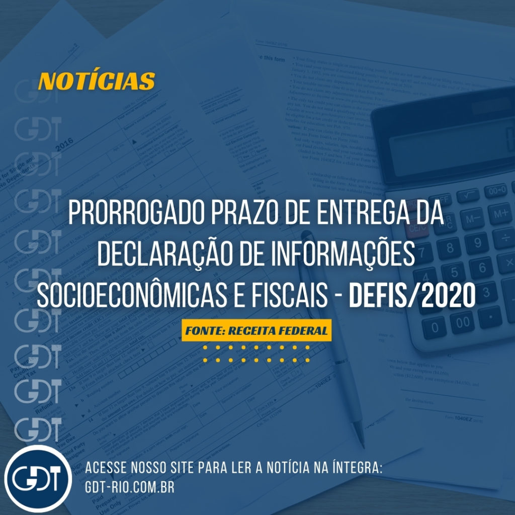 Prorrogado Prazo De Entrega Da Declara O De Informa Es